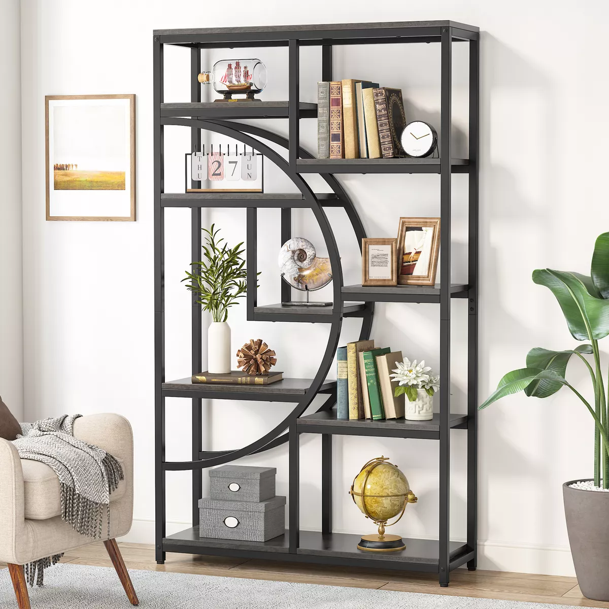 Half bookcase online