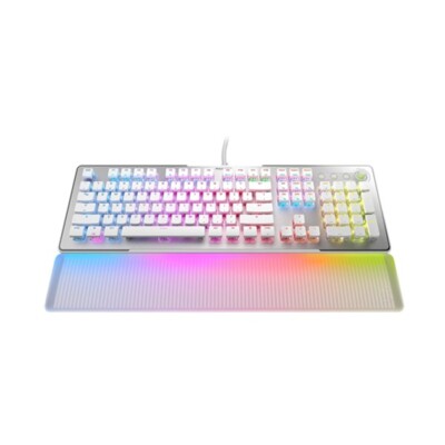 Roccat Vulcan II Max White - Optisch-Mechanische PC Gaming Tastatur Englisch QWERTZ