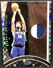 PAU GASOL 06-07 Bowman Elevation LOGO PATCH RELIC SP #08/10 ! RARE !