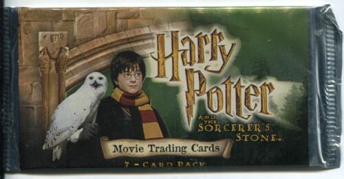 Harry Potter & The Sorcerers Stone Factory Sealed Packet / Pack - Afbeelding 1 van 1