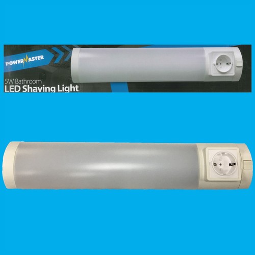5W Bathroom LED Shaving Light, Bulb, Lamp 400 Lumens 4000K Cool White