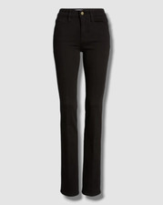  225 Frame Women's Black Le Mini Boot High-Waist Mid-Rise Jeans Pants Size 24