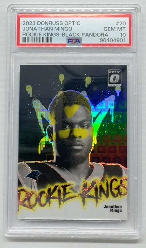 Jonathan Mingo Panini Donruss Optic Rookie Kings #20 Black Pandora