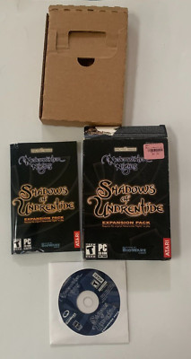 Neverwinter Nights: Shadows of Undrentide (PC, 2003) small box  Atari