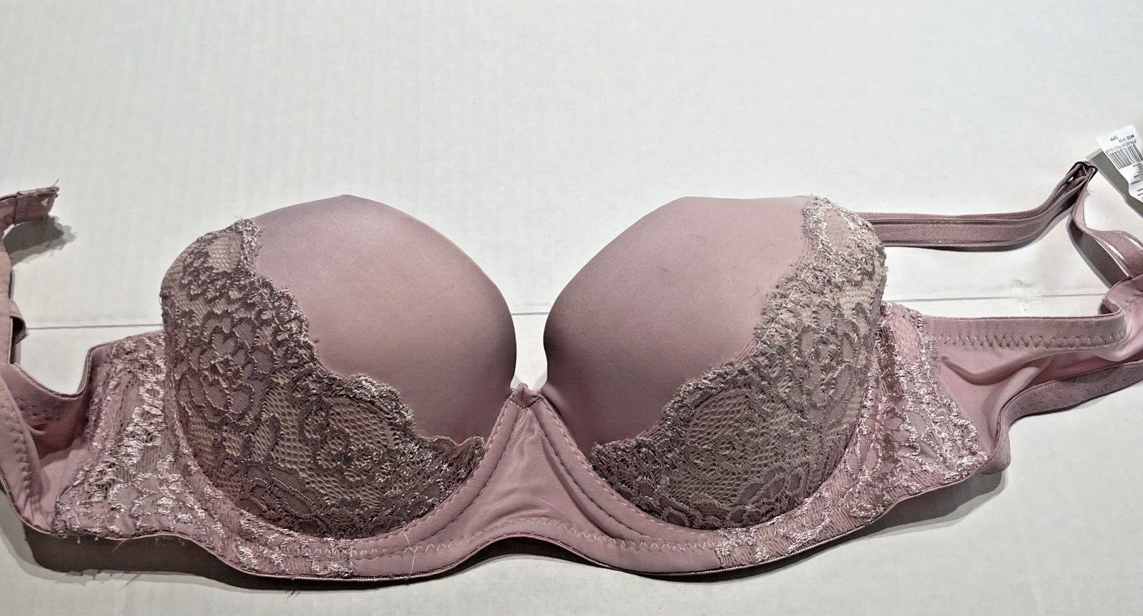 Rosy New Bra Push Up Softly Padded Underwire  34 B. Lavender