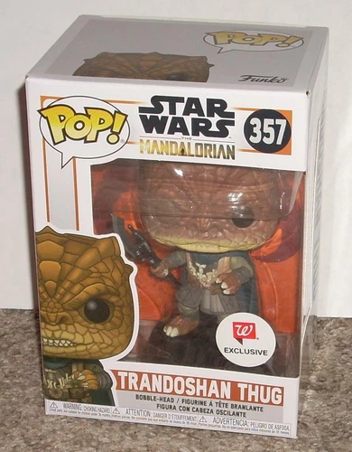 New Funko POP! Star Wars The Mandalorian 357 Trandoshan Thug Walgreens Exclusive