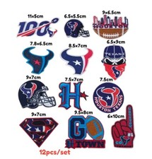 NFL Houston Texans Logo Patch sport Embroidery ,Iron ,Sewing on Fabric