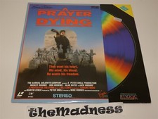 A Prayer For the Dying Laserdisc Mickey Rourke Bob Hoskins Alan Bates NOT a DVD
