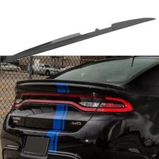 Carbon Fiber Style Rear Duckbill Trunk Spoiler Lid Wing Rear Lip For Dodge Dart