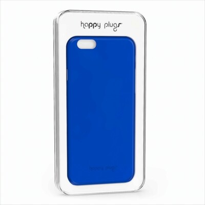 Happy Plugs Ultra Thin Smartphone Hülle iPhone 6/6S Plus - Kobaltblau Neu & OVP