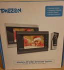 Tmezon 7-Inch Wireless/Wired Wi-Fi IP Video Intercom, cabel 4C 15m