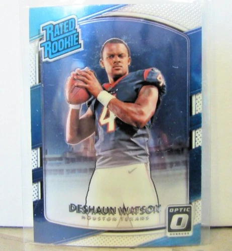 Deshaun Watson #195 (RC) - 2017 Donruss Optic - Rated Rookie - Houston Texans