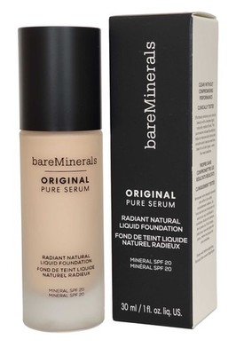Bare Minerals Original Pure Serum Liquid Foundation 30 ml Fair Cool #1 SPF20