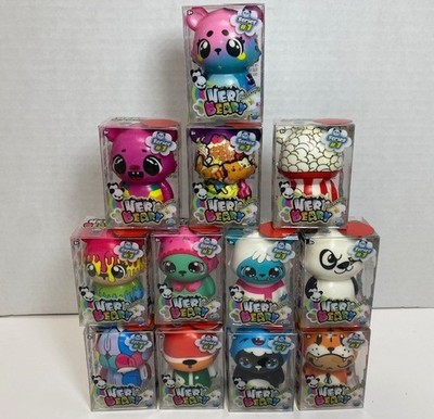 ORB Very Beary Series 1 Complete Set of 12 Squishy Bears New In Box