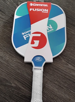 Fusion Power Pickleball Paddle Blue and Green