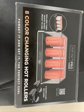 InfinitiPro Conair 8 Color Changing Hot Rollers Set HS79CR WORKS