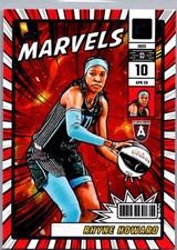 Rhyne Howard 2025 Donruss WNBA Net Marvels #2 Atlanta Dream
