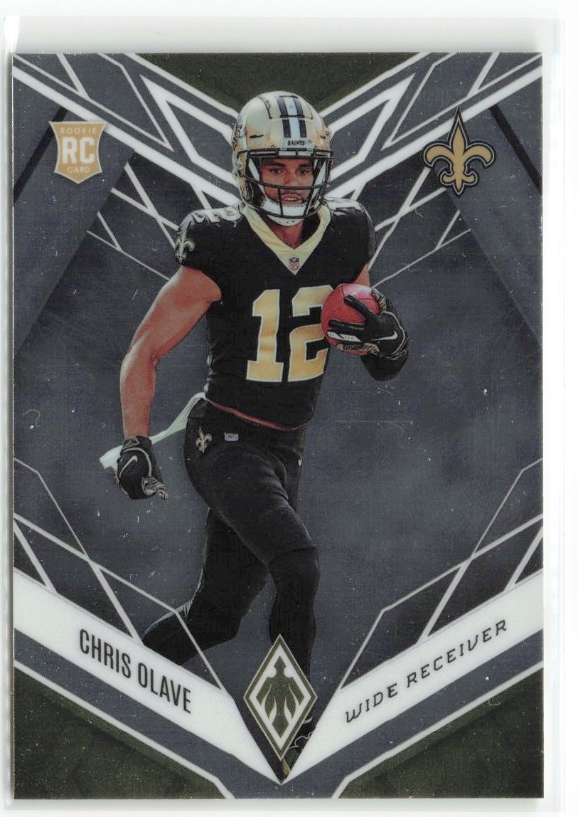 2022 Panini Phoenix Chris Olave RC New Orleans Saints #109