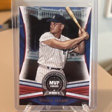 Roger Maris #MVP-9 2017 Topps Update MVP Award Winner Red New York Yankees /25