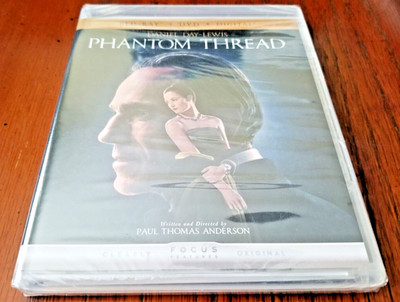 Phantom Thread (Blu-ray+DVD+Digital, 2017), Daniel Day Lewis, BRAND NEW SEALED