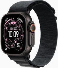 Apple Watch Ultra 3 GPS LTE 49MM Black Titanium Case Black Alpine Loop