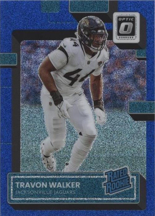 2022 Panini Donruss Optic - Rated Rookie Travon Walker #225 Blue ...