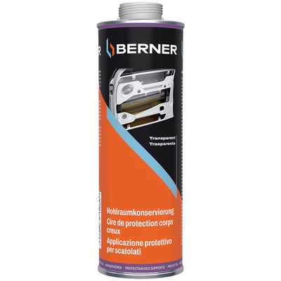 10 er Set Berner Hohlraumversiegelung Wachs Korrosionsschutz Transparent 1 liter