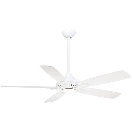 Minka Aire Dyno 52" Ceiling Fan - White 5-Blade Remote Control - Picture 2 of 4