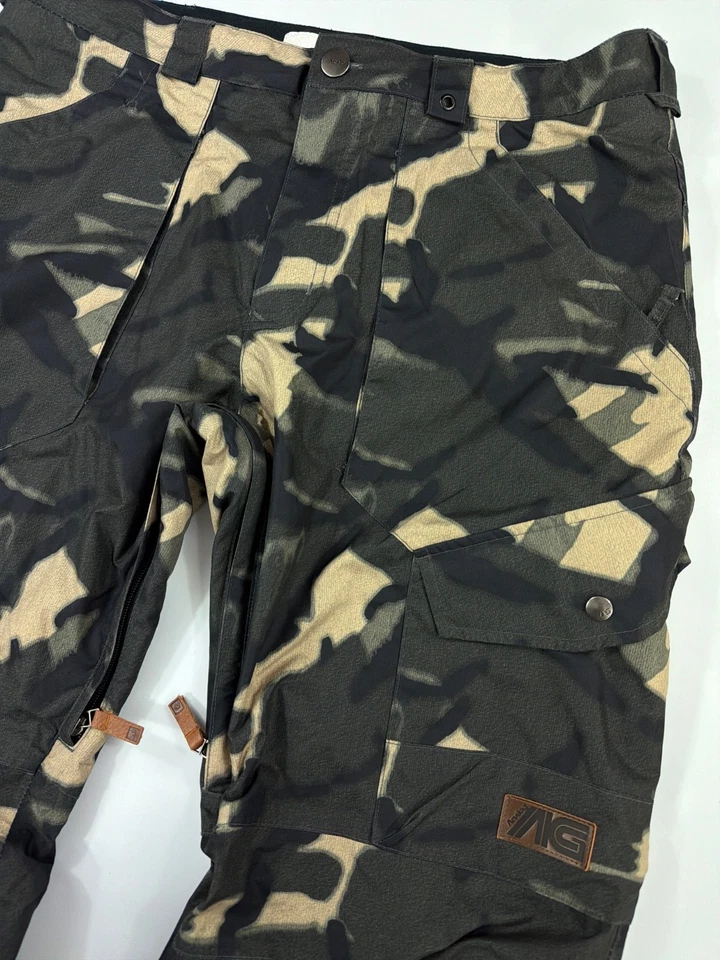 Analog Anthem Mens Snowboard Ski Pants Camo Winter Snow Trousers L 10K RRP£160 - Image 4 of 4