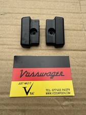 VW GOLF JETTA SCIROCCO POLO Mk1 Mk2 AUDI 80 100 FRONT SEAT RUNNER RAIL END CAPS