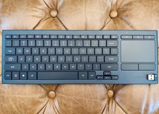 LOGITECH K830 TV ILLUMINATED KEYBOARD W/ TOUCHPAD BLUETOOTH PLEX HTPC
