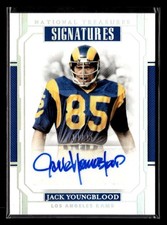 2018 National Treasures Jack Youngblood Signatures Silver Autograph /25 UX8469