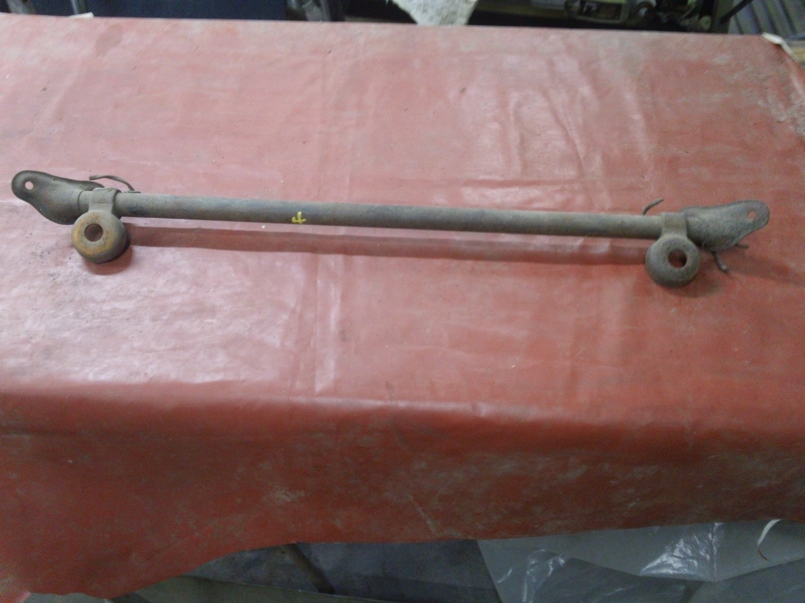 1920'S 1930'S VINTAGE HEADLIGHT MOUNTING BAR #4