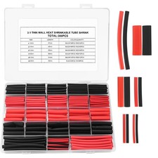 300 Pcs Heat Shrink Tubing Kit, 3:1 Ratio Adhesive Lined,Marine Grade Automot...