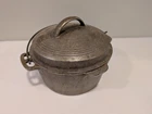 Wagner Ware Sidney -O- 1266 Cast Iron Dutch Oven w Lid and Trivet