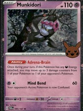 munkidori pokemon card play or handling and can have a nearly unmarked surface Munkidori AR | Extended Art