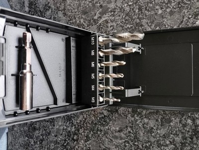 Exact Gewindebohrer Bit-Satz  SGE-Bits HSSG M3-M10 Sechskant