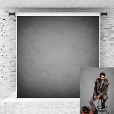8x8ft Grey Photography Backdrop Old Master Portrait Background Collapsible Fa...