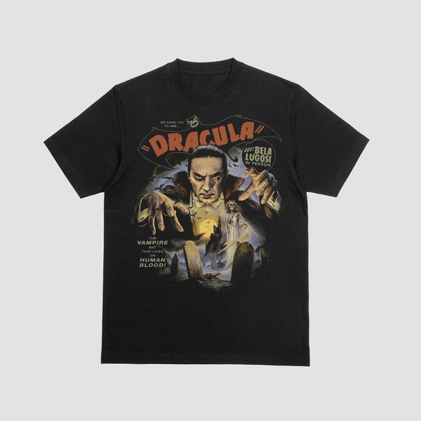 Horror Vampire Dracula Unisex T-shirt