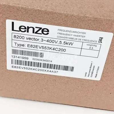 E82EV552K4C200 NEU LENZE Inverter 8200 Vector 5.5kW E82EV552_4C200
