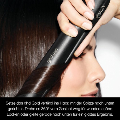 ghd Gold Styler Schwarz – Glätteisen (26mm Platten) mit Dual‑Zone Technologie - Bild 5 von 8