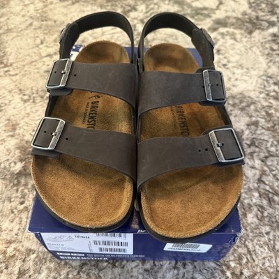 Pick Size - Birkenstock Milano CT M Rugged Shoes Black Oiled  display picture 2