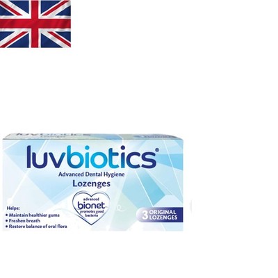 Minze Zahn Lutschtabletten mit Probiotika & Aloe Vera - Reisepackung für frischen Atem