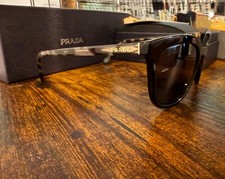 PRADA Women's Cat-Eye Sunglasses - Black /Grey