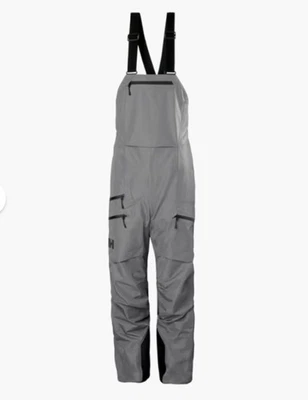 NWT Helly Hansen Ski Bibs Pants Elevation Infinity Rock Women’s Medium - Image 1 of 4