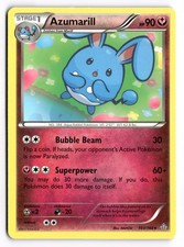 azumarill pokemon card price RarityUncommon Hit Points120 HP Psychic POKMON CARD GAME sv2P 017/071