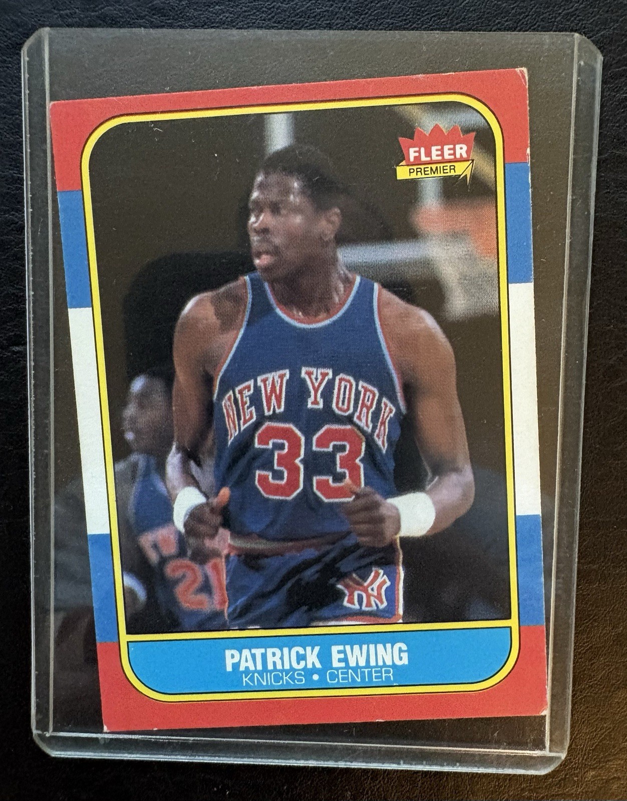 1986-87 Fleer - Patrick Ewing #32 (RC)