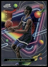 2023-24 Topps Chrome Cosmic #180 Leonard Miller