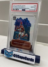 2024 Donruss Optic Patrick Mahomes II Uptowns White Pandora PSA 10 #/25