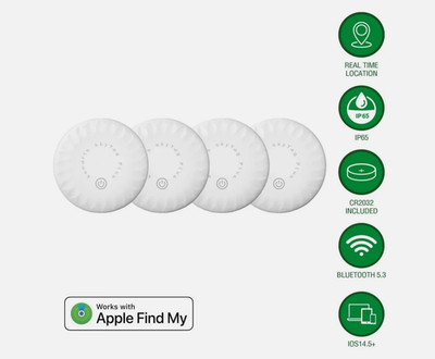 Standort-Finder AirTag für Apple Wo ist? | IP65 | 4er Set